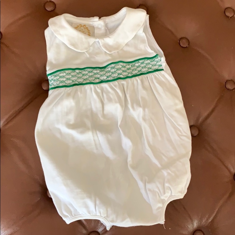 Unisex The beaufort bonnet company smocking onsie